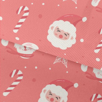 Santa Claus And Rabbit Waterproof Oxford