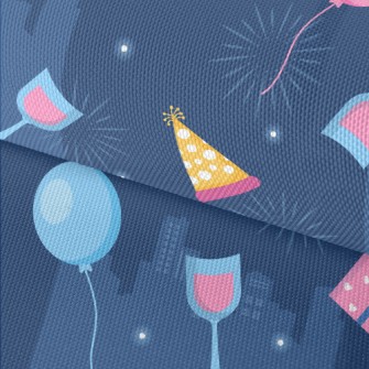 Party Elements And Fireworks Waterproof Oxford