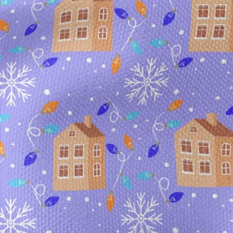 Christmas Decorations House Waterproof Canvas