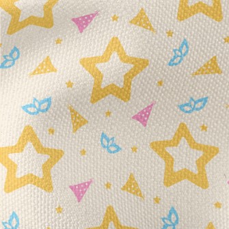Party Hollow Stars Waterproof Canvas