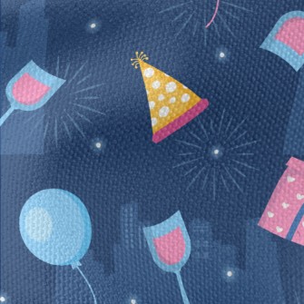 Party Elements And Fireworks Waterproof Canvas