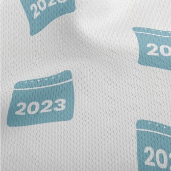 2023 Calendar Athletic Mesh Flat Back