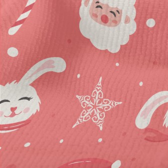 Santa Claus And Rabbit Terry