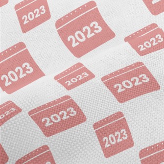 2023 Pink Calendar Performance Linen
