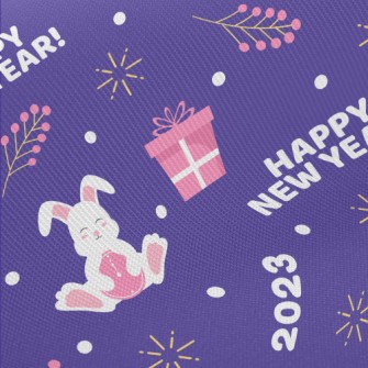 Cute Rabbit New Year Twill