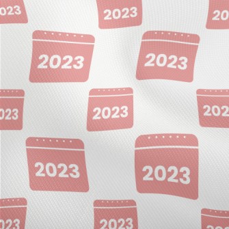 2023 Pink Calendar Dobby