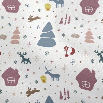 Colorful Christmas Elements Dobby