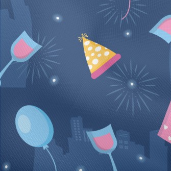 Party Elements And Fireworks Dobby