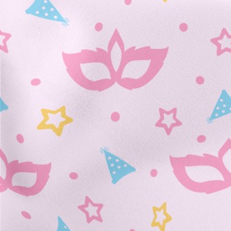 Party Masks &amp; Hats Stretch Ponte