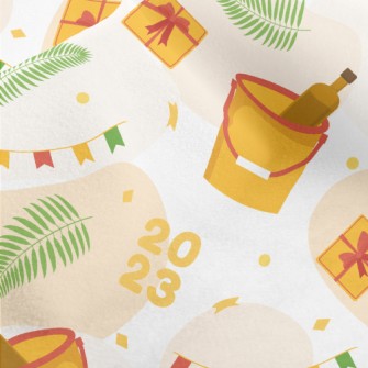 Happy Party Champagne Bucket Micro Fleece