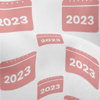 2023 Pink Calendar Lightweight Performance Linen