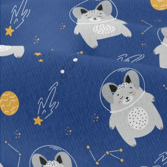 Cute Rabbit In Space Modern Jersey