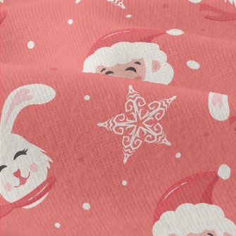 Santa Claus And Rabbit Modern Jersey