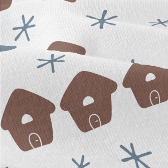 Cute Winter Town Modern Jersey