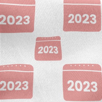 2023 Pink Calendar Jersey Backed Fleece