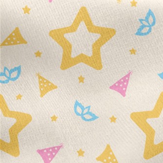 Party Hollow Stars Jersey Backed Fleece