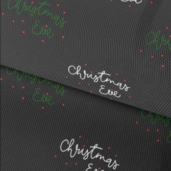 Simple Christmas Greetings Waterproof Oxford