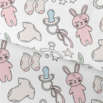 Cartoon Hand Drawn Baby Produc Waterproof Oxford