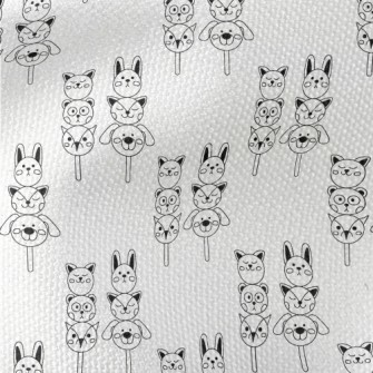 Hand-painted Animal-shaped Dum Waterproof Canvas