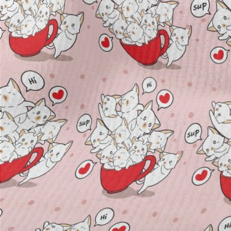 Cartoon Teacup Cat Terry