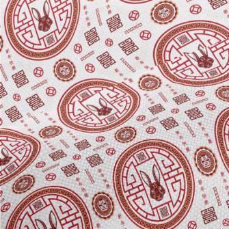 Chinese Year Of The Rabbit Pat Performance Linen
