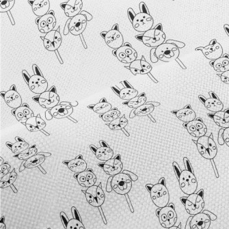 Hand-painted Animal-shaped Dum Performance Linen