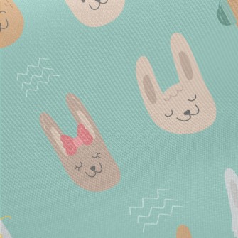 Fashion Cute Rabbit Twill