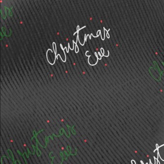 Simple Christmas Greetings Standard Corduroy
