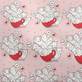 Cartoon Teacup Cat Dobby