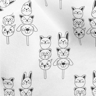 Hand-painted Animal-shaped Dum Micro Fleece