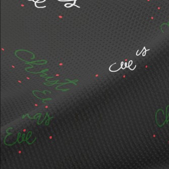 Simple Christmas Greetings Piqué