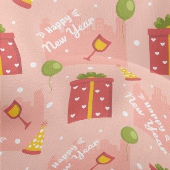 Happy New Year Gift Exchange Lightweight Performance Linen