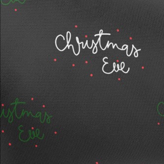 Simple Christmas Greetings Pongee
