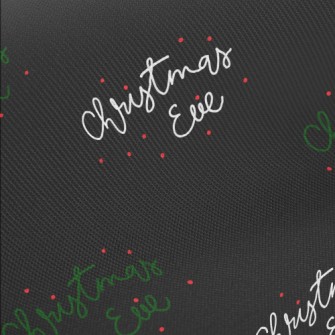 Simple Christmas Greetings Midweight Cotton Poplin