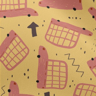 Crayon Graffiti Bus Chiffon