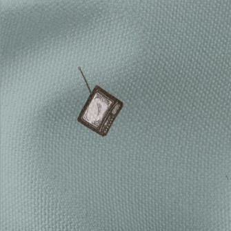 Retro Hand-painted TV Waterproof Canvas