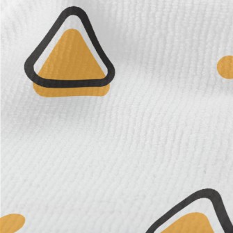 Orange Geometric Shapes Terry