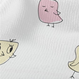 Abstract Hand Drawn Bird Terry
