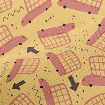 Crayon Graffiti Bus Performance Linen