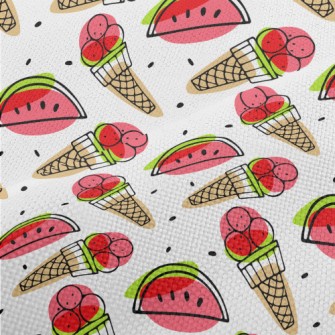 Watermelon Flavored Ice Cream Performance Linen