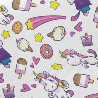 Unicorns And Desserts Twill