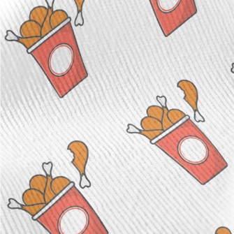 Delicious Cartoon Fried Chicke Standard Corduroy