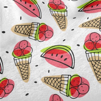 Watermelon Flavored Ice Cream Minky