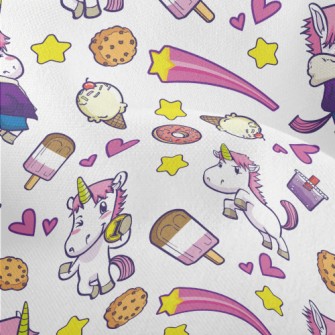 Unicorns And Desserts Lightweight Performance Linen