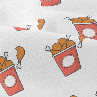 Delicious Cartoon Fried Chicke Modern Jersey
