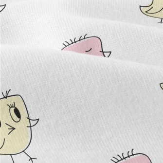 Abstract Hand Drawn Bird Modern Jersey
