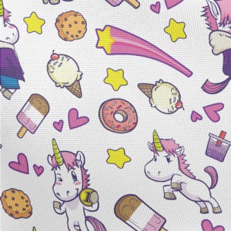 Unicorns And Desserts Pongee