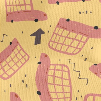 Crayon Graffiti Bus Stretch Jersey