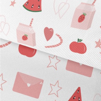 Summer Pink Items Waterproof Oxford