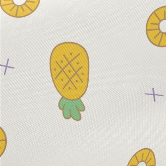 Pineapple And Pineapple Slices Twill